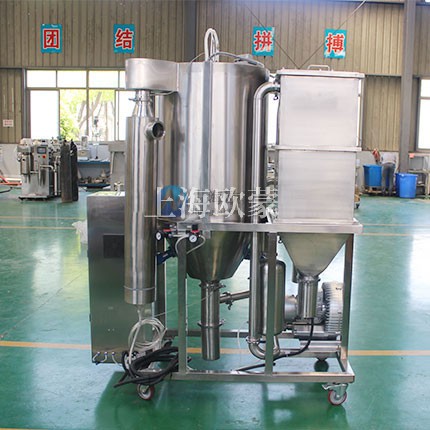小型的壓力式噴霧干燥機(jī)設(shè)計(jì)緊湊，無(wú)需附屬設(shè)備